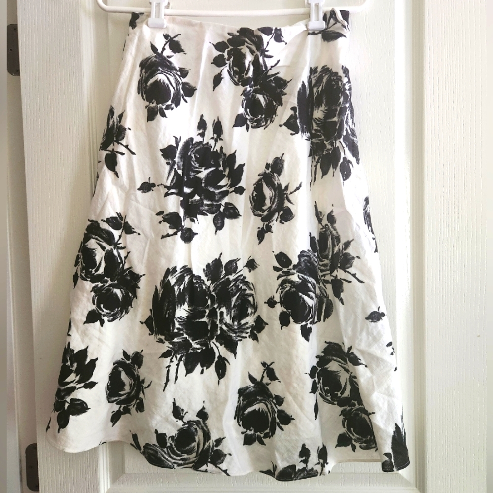 Talbots Linen Girls Skirt